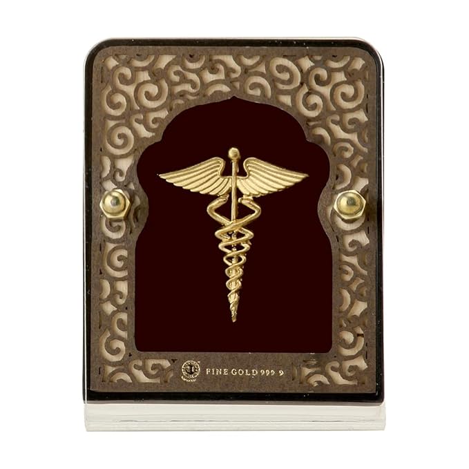 24kt Gold Plated Doctor Emblem Table Top