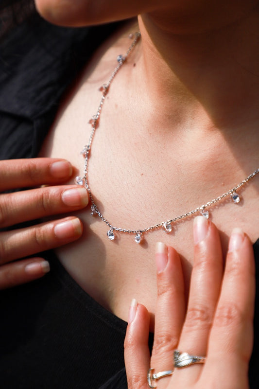 Queen's Necklace Silver