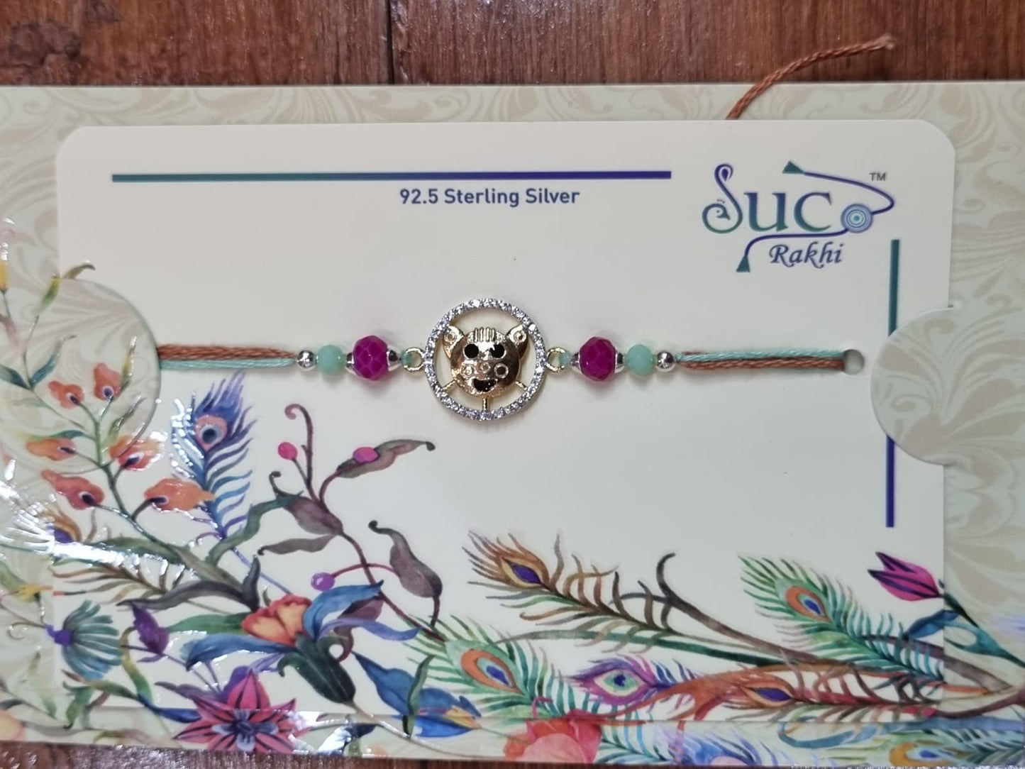 Rakhi with tiger face