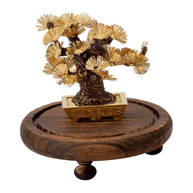 Mini Mountain Tree Window Frame 24kt Gold Leaf Gift Box