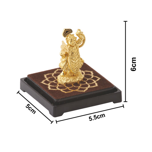 Shreenathji 24kt gold plated figurine