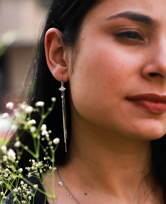 Boho Long Tassel Drop Earrings