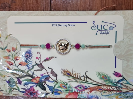 Rakhi with tiger face 